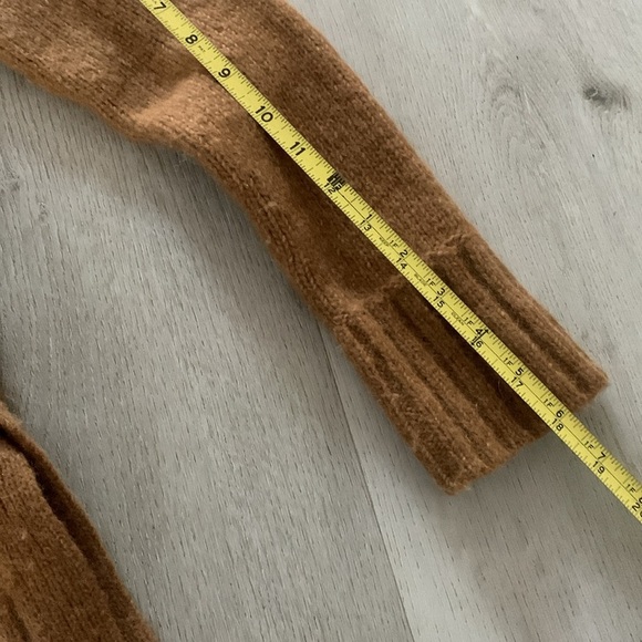 Everlane The Cloud Turtleneck Alpaca wool blend size S camel brown tan sweater - Picture 6 of 10
